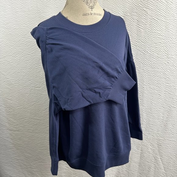 Terra & Sky Women's Puff Sleeve Fashion Sweatshirt nwt - Picture 7 of 9